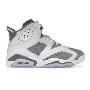 NIKE Air Jordan 6 Retro 'Cool Grey' Sneakers Size  7